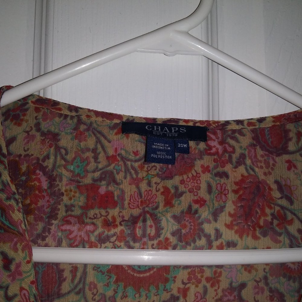 CHAPS Blouse - Picture 2 of 3